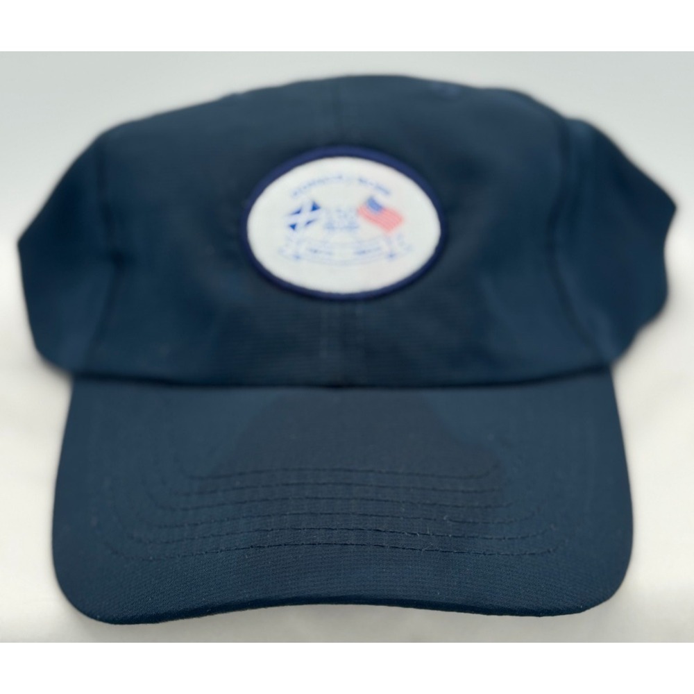 Donald J Ross Imperial Strap Back Hat / Cap - OSFA - Blue NEW - 100% Polyester